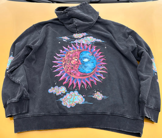 Sun and Moon hoodie