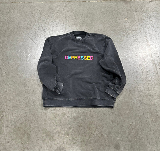 Depressed sweatshirt